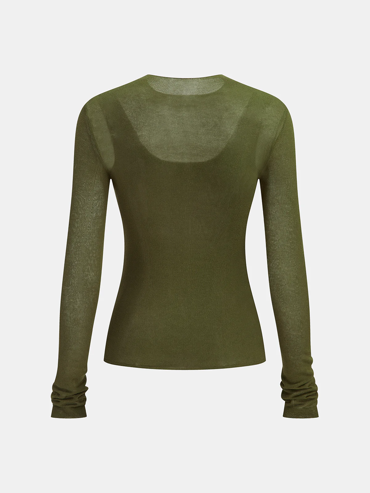 2 in 1 Long Sleeve Knit Top - Image 3