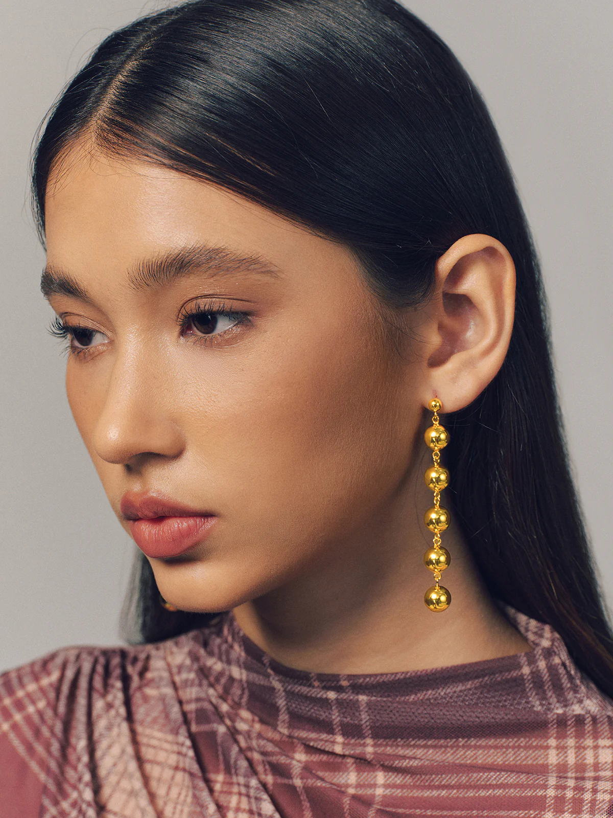 Beaded Drop Earrings