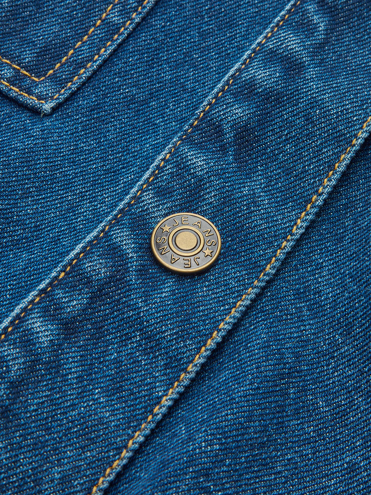 Belted Denim Jacket with Tie-Cuff Detail - Image 4