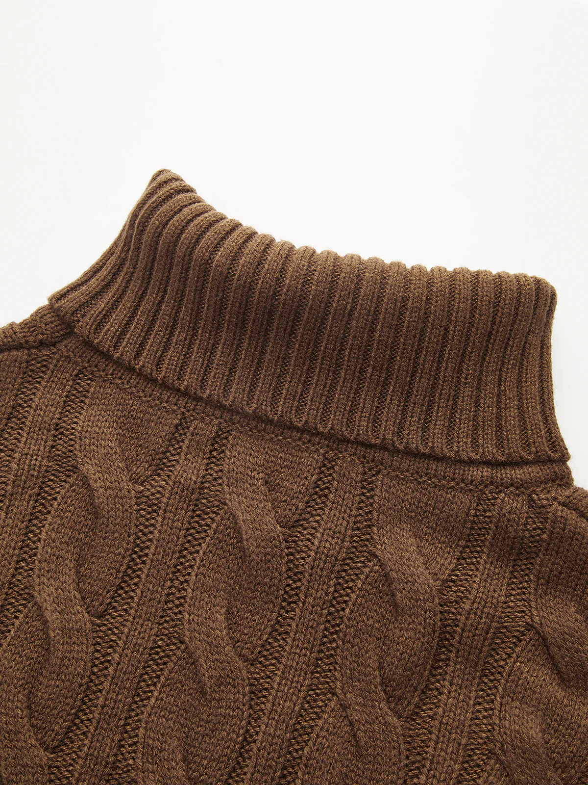 Cable-Knit Sweater & Cami Knit Dress Two-Piece Set - Image 6