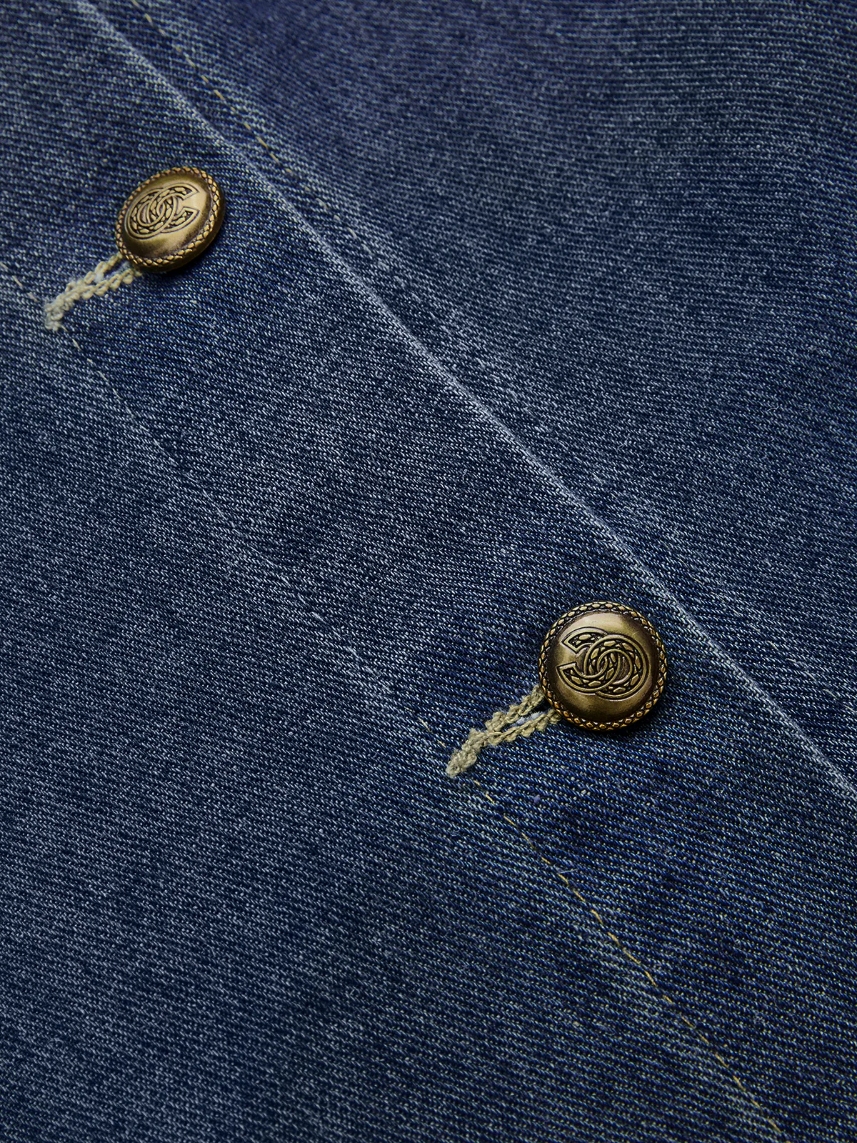 Denim Shirt & Asymmetric Skort Set - Image 8