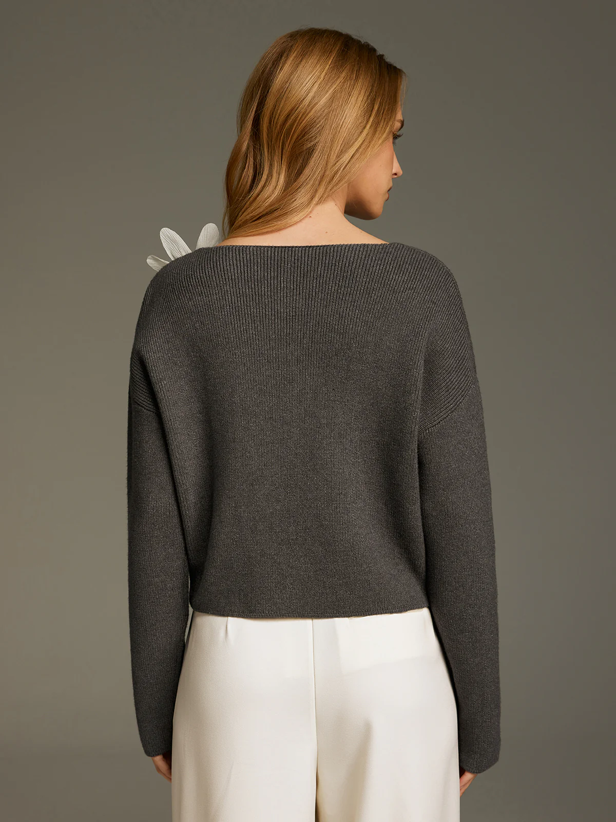 Floral Embellished Knit Cardigan - Image 6