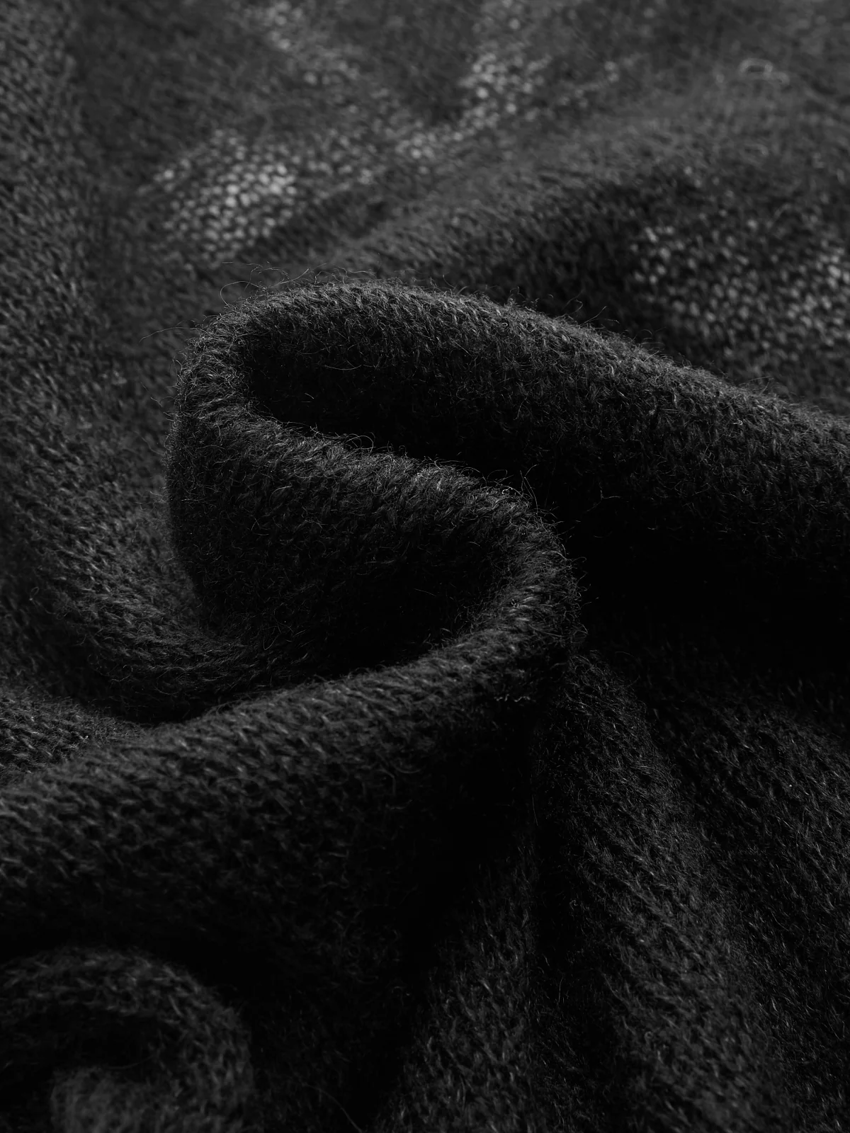 Floral Embroidered Wool-Blend Sheer Sweater - Image 3