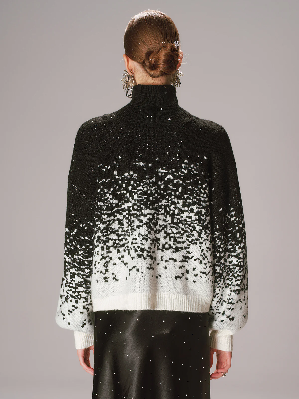 Gradient Wool-Blend Turtleneck Sweater - Image 6