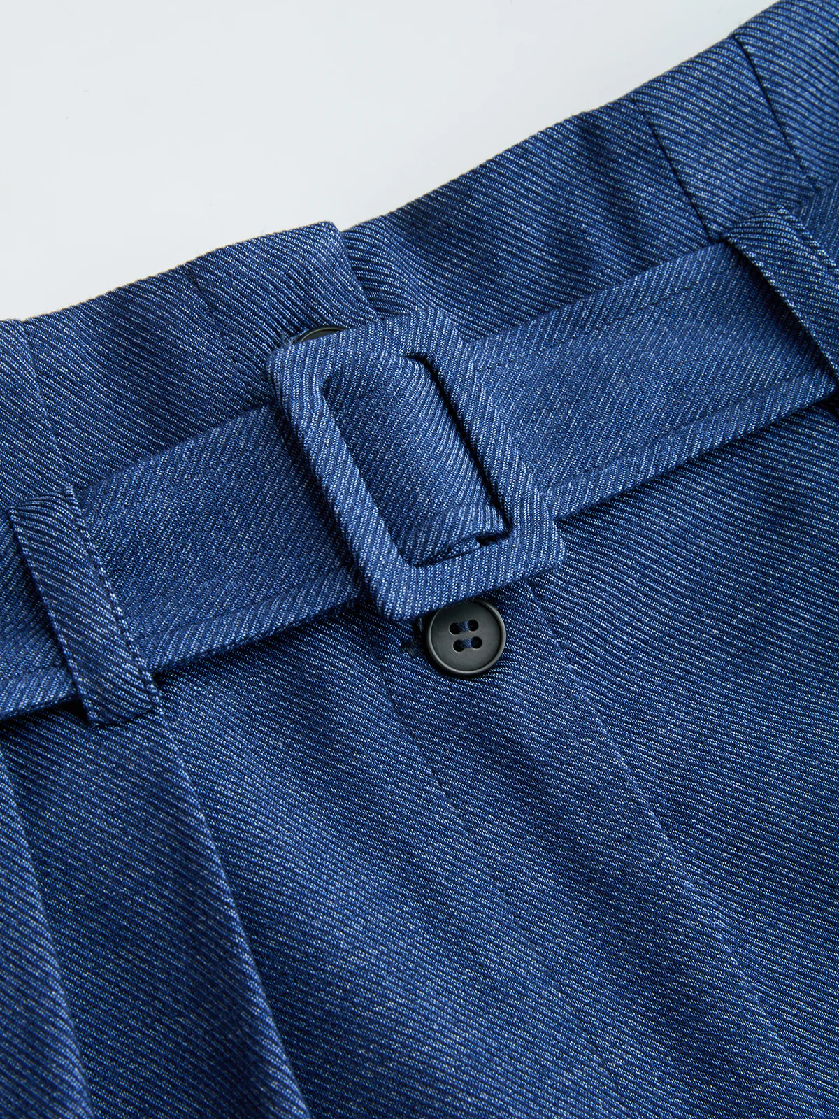High-Waist Belted Balloon Cuff Pants - Image 3