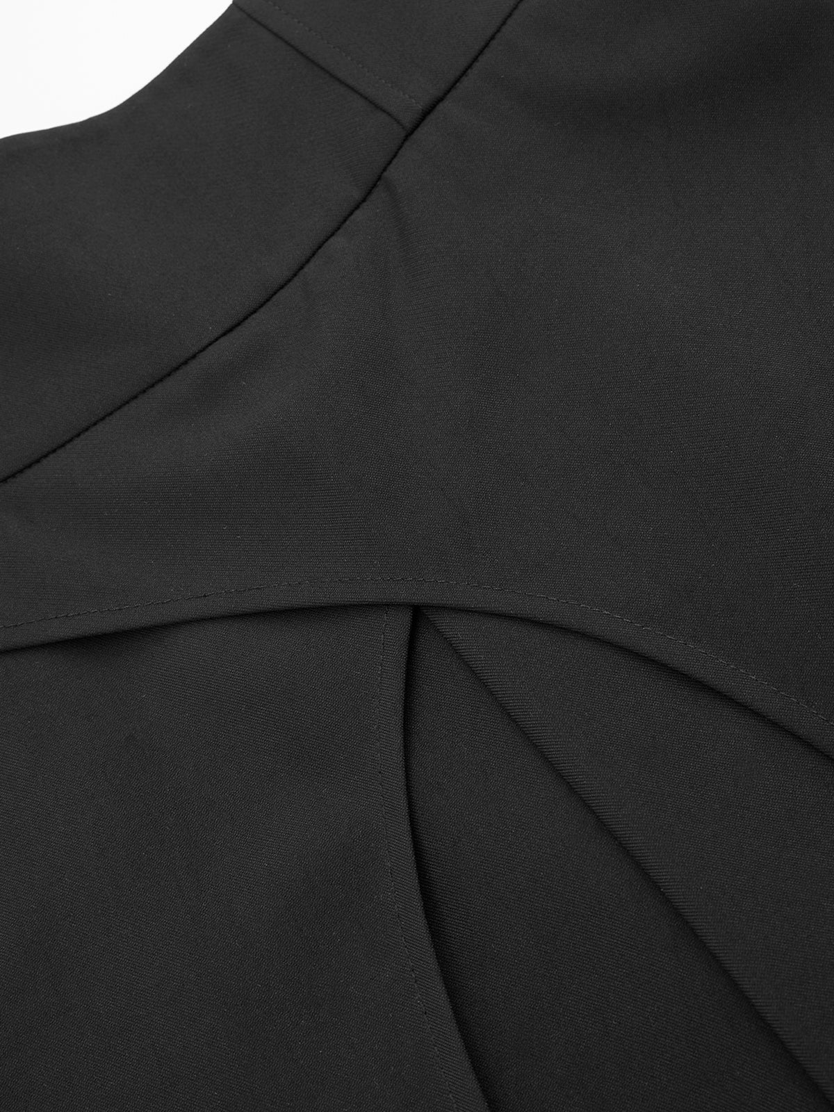 High-Waisted Asymmetrical Wide-Leg Pants - Image 3