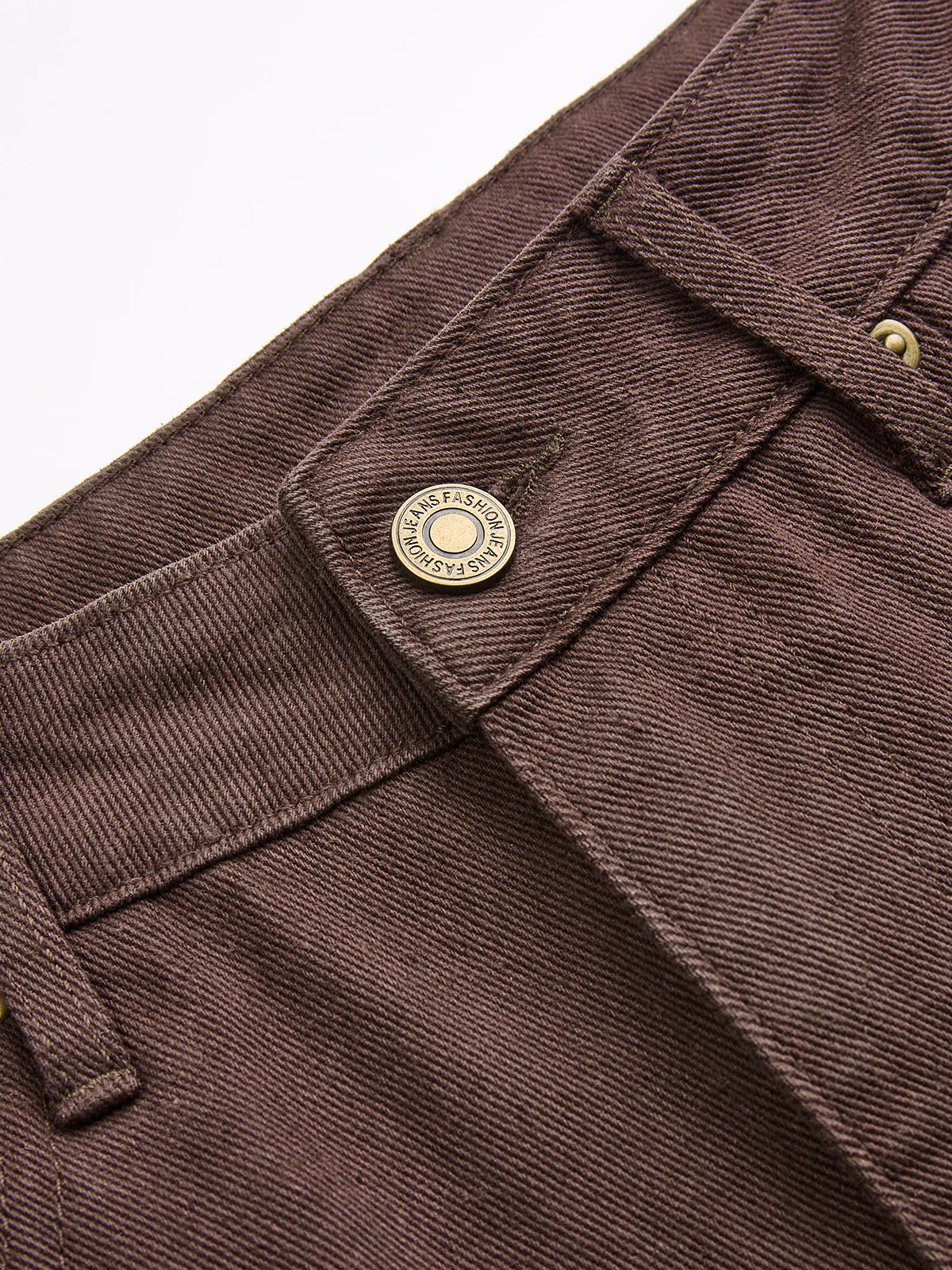 Mid-Waist Denim Wide-Leg Jeans - Image 3