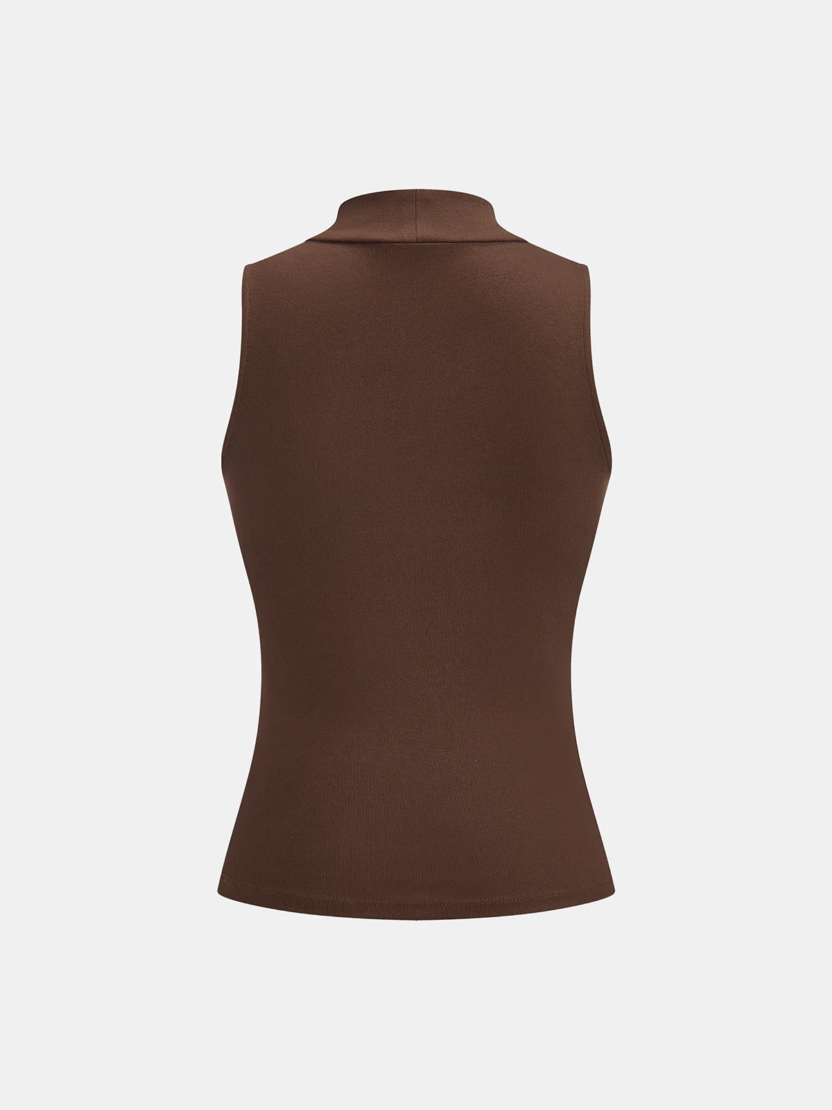 Mock Neck Top with Faux Leather Skirt Set - Image 4