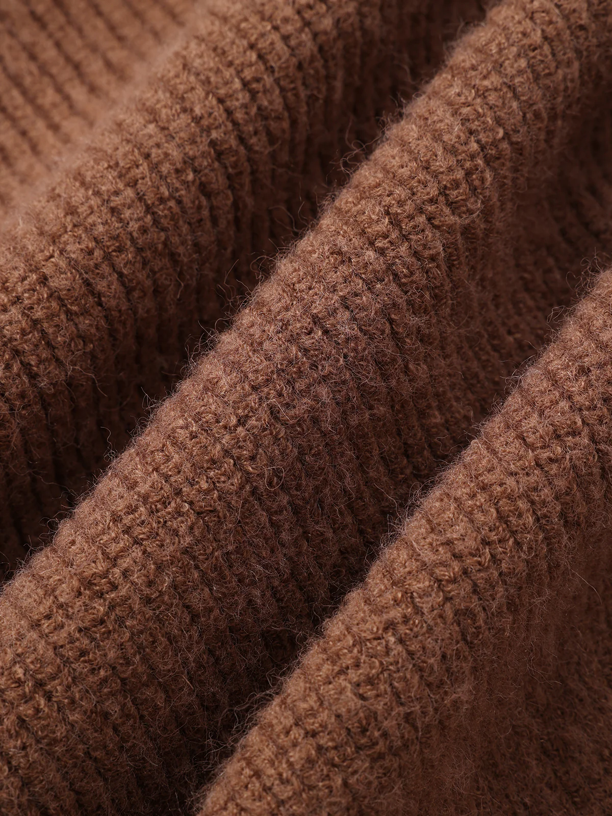 Ribbed Knit Cropped Shawl Collar Cardigan - Image 3