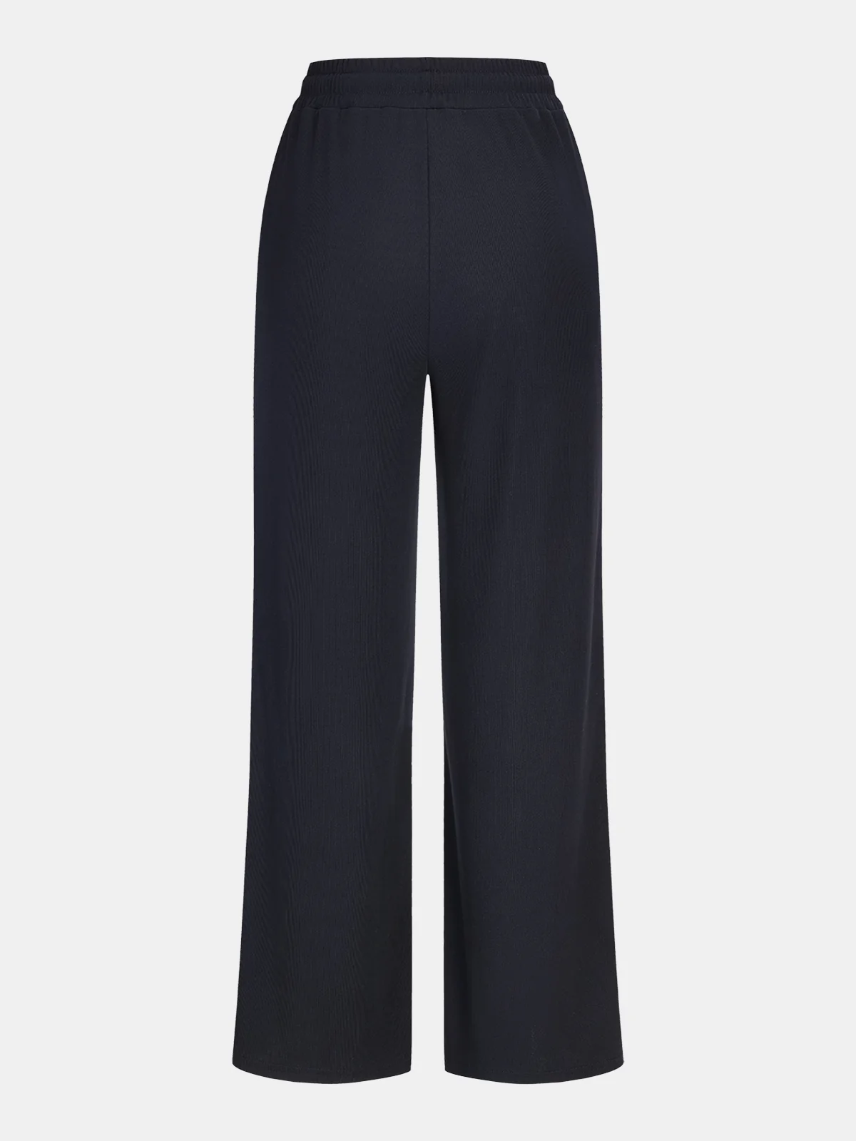 Ribbed Knit Top and Drawstring Pants Set - Image 5