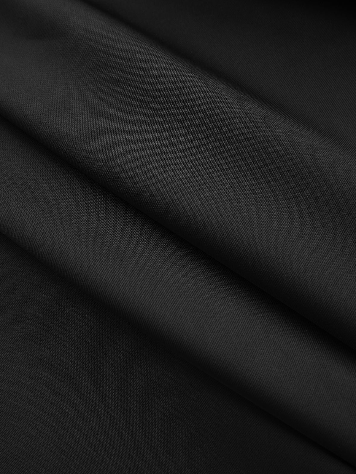 Sheer Sleeve Twist Front Satin Blouse - Image 4