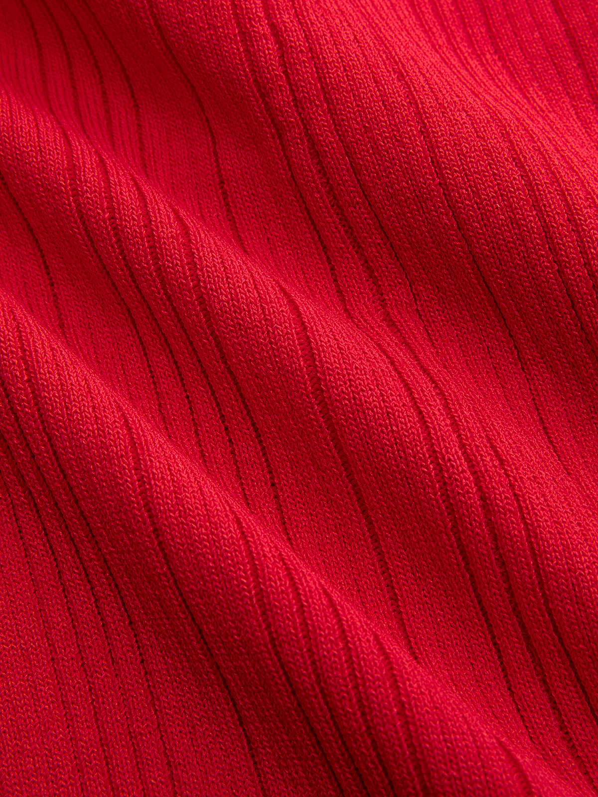 Tie-Front Texture Knit Peplum Top - Image 3
