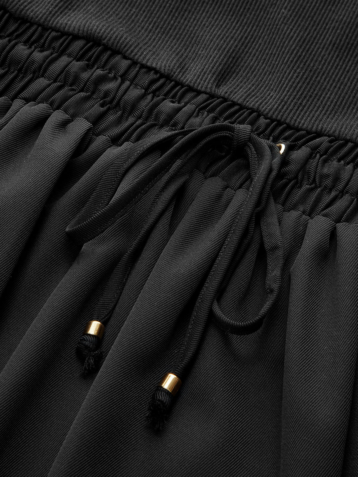 Turtleneck Elastic-Waist Dress - Image 4