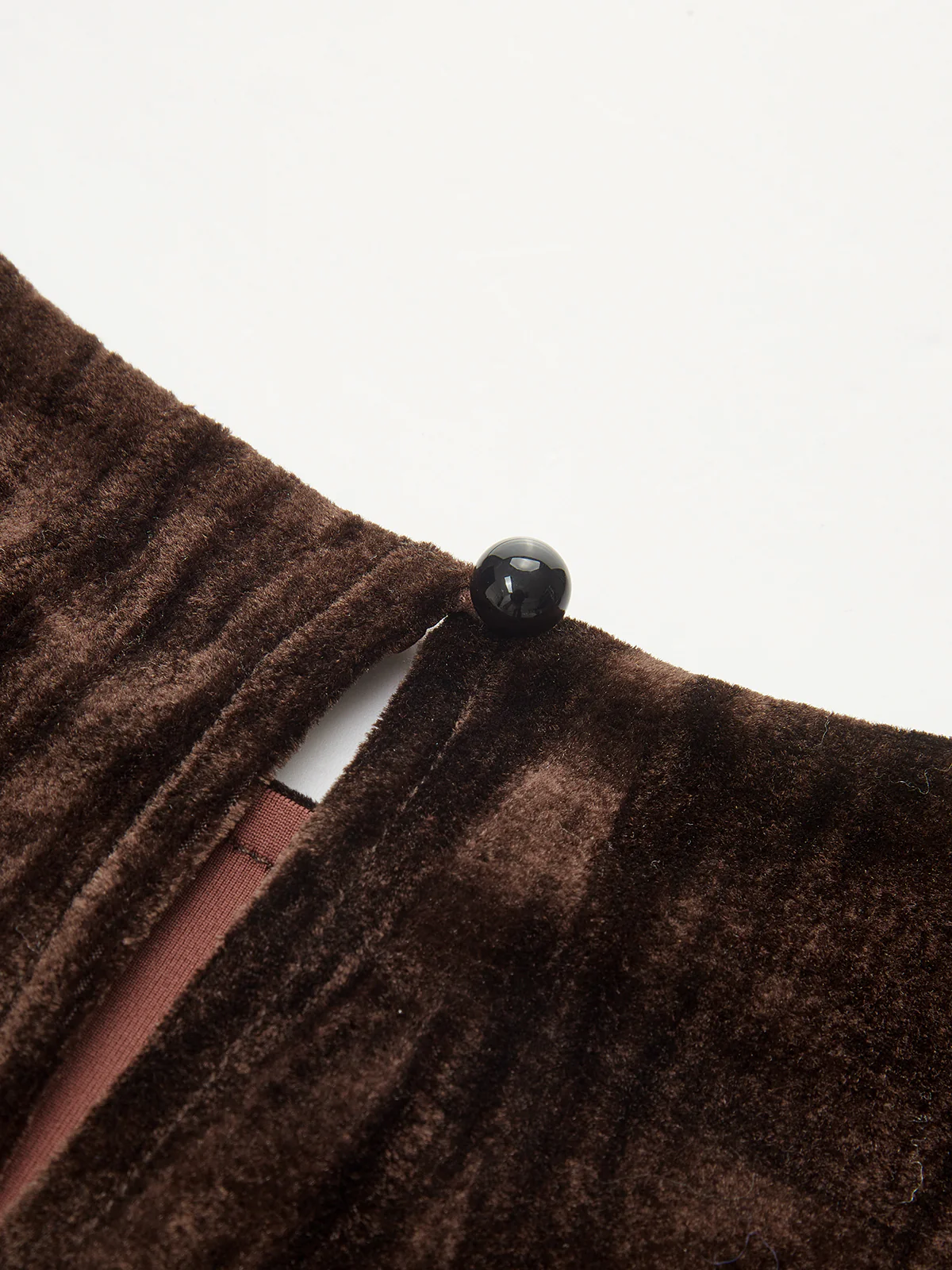 Velvet Batwing-Sleeve Crop Top - Image 4