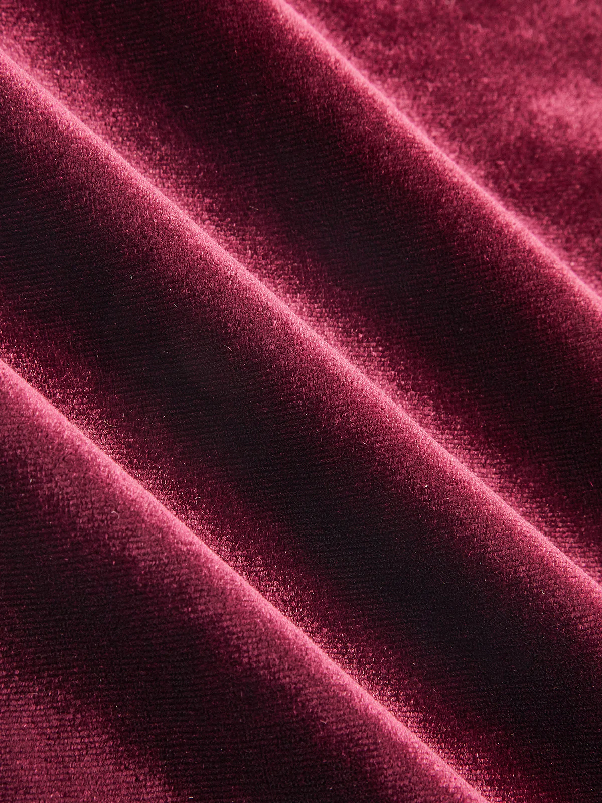 Velvet Cross-Neck Wide-Leg Jumpsuit - Image 3