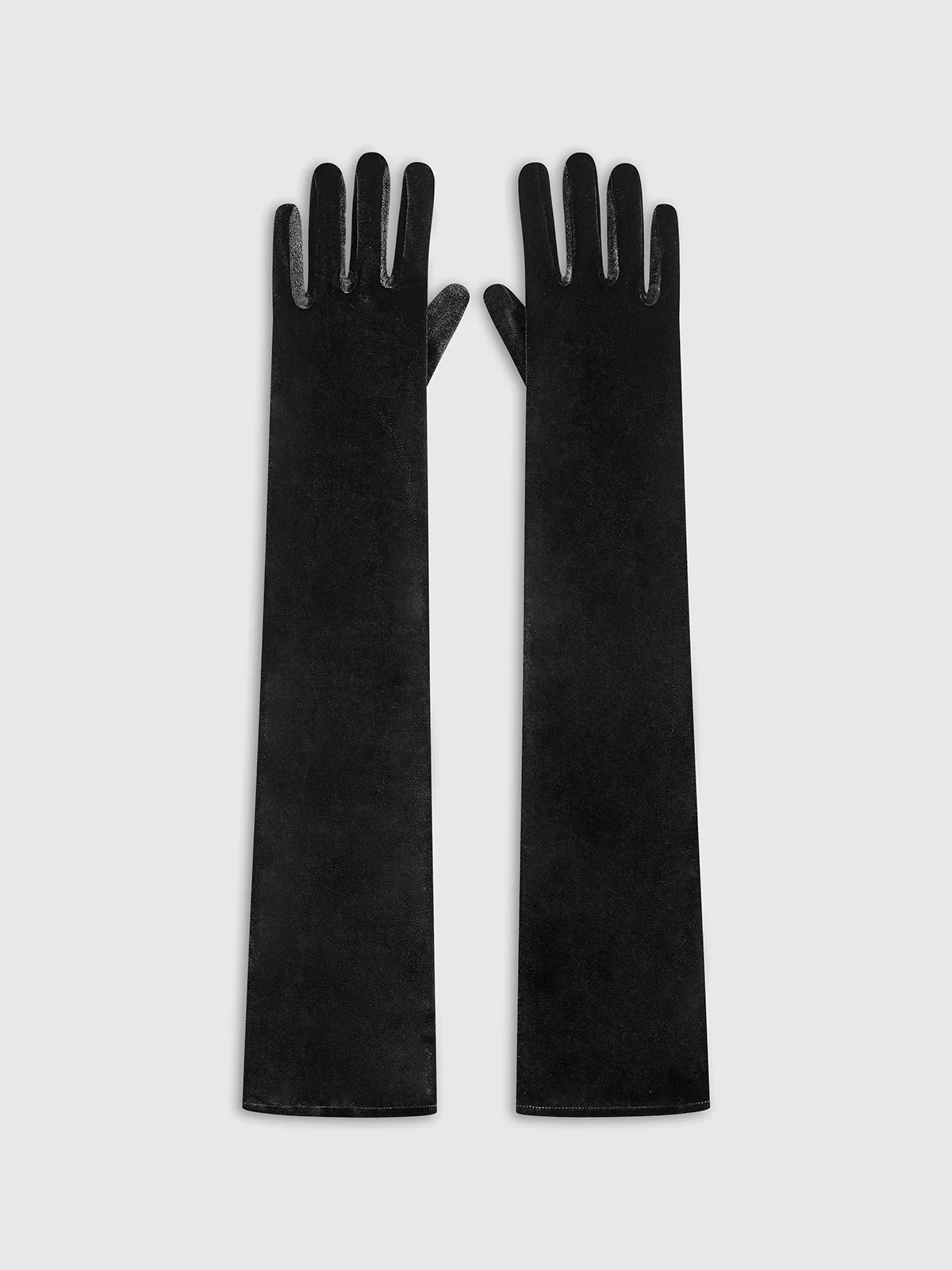 Velvet Long Gloves - Image 2
