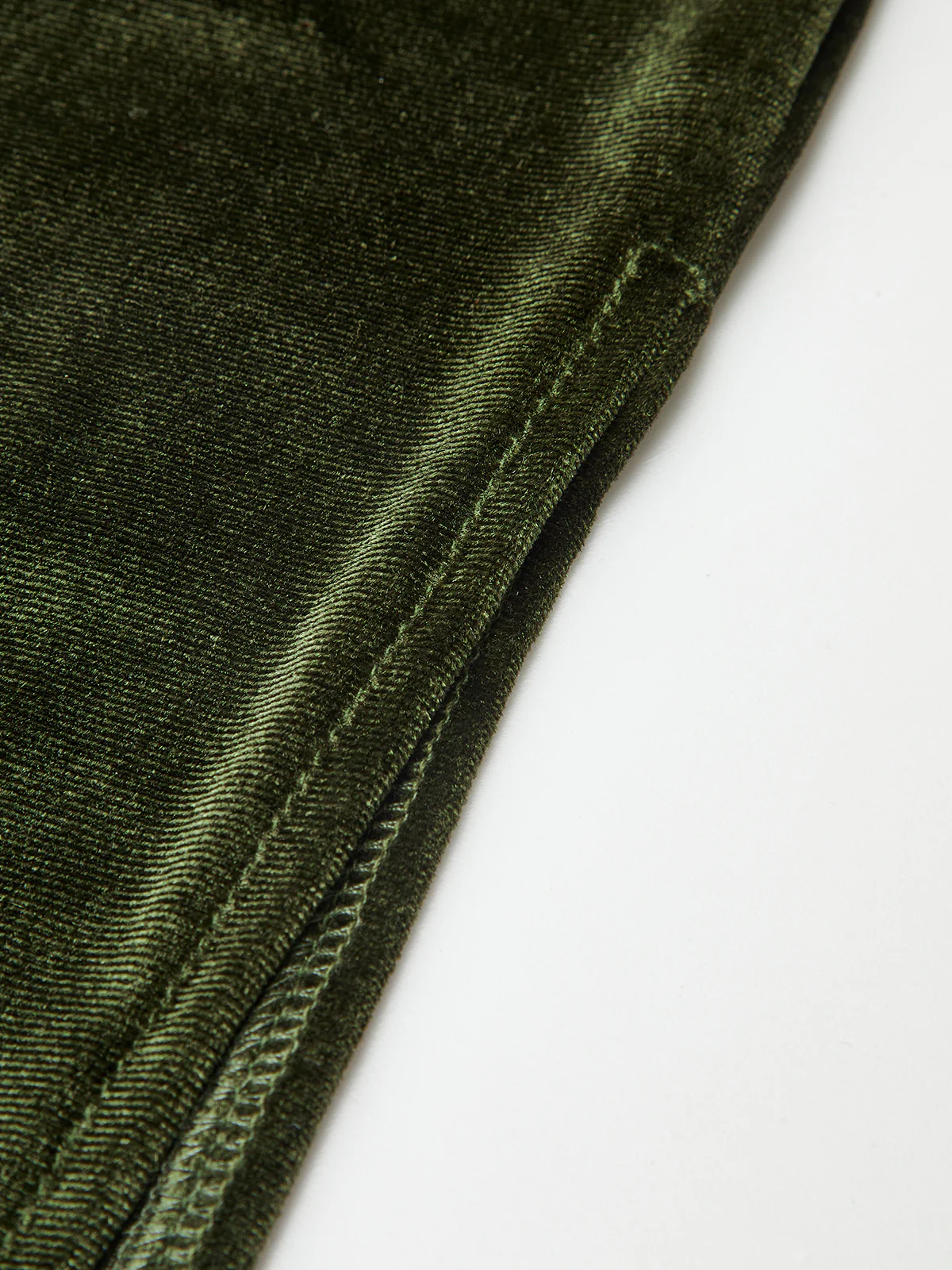 Velvet Sleeveless Ruched Slit Maxi Dress - Image 3